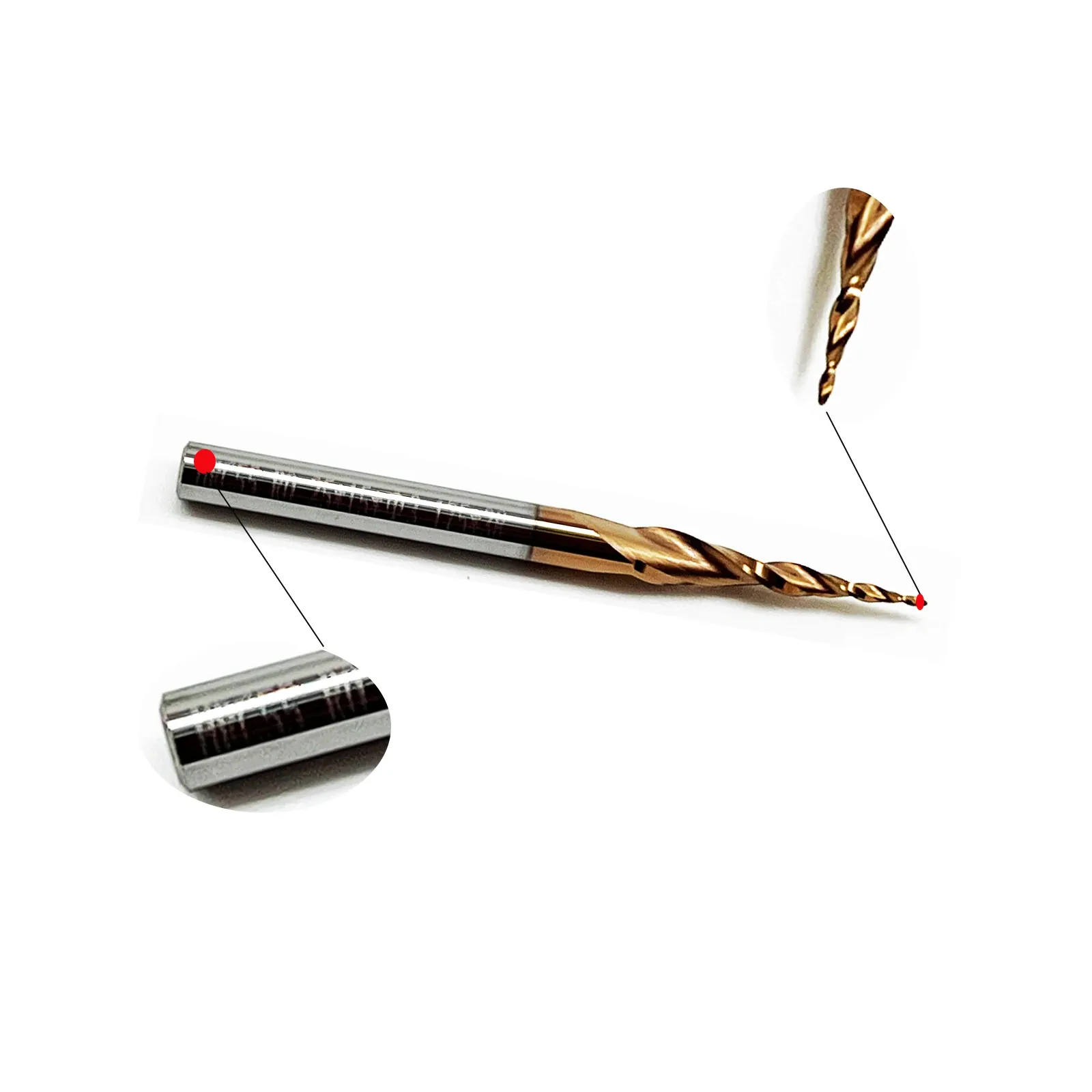 HWAYNCT Tapered Ball Nose End Mill HW-TB-I-002 detail