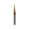 HWAYNCT TiSiN coated carbide tapered ball nose end mill