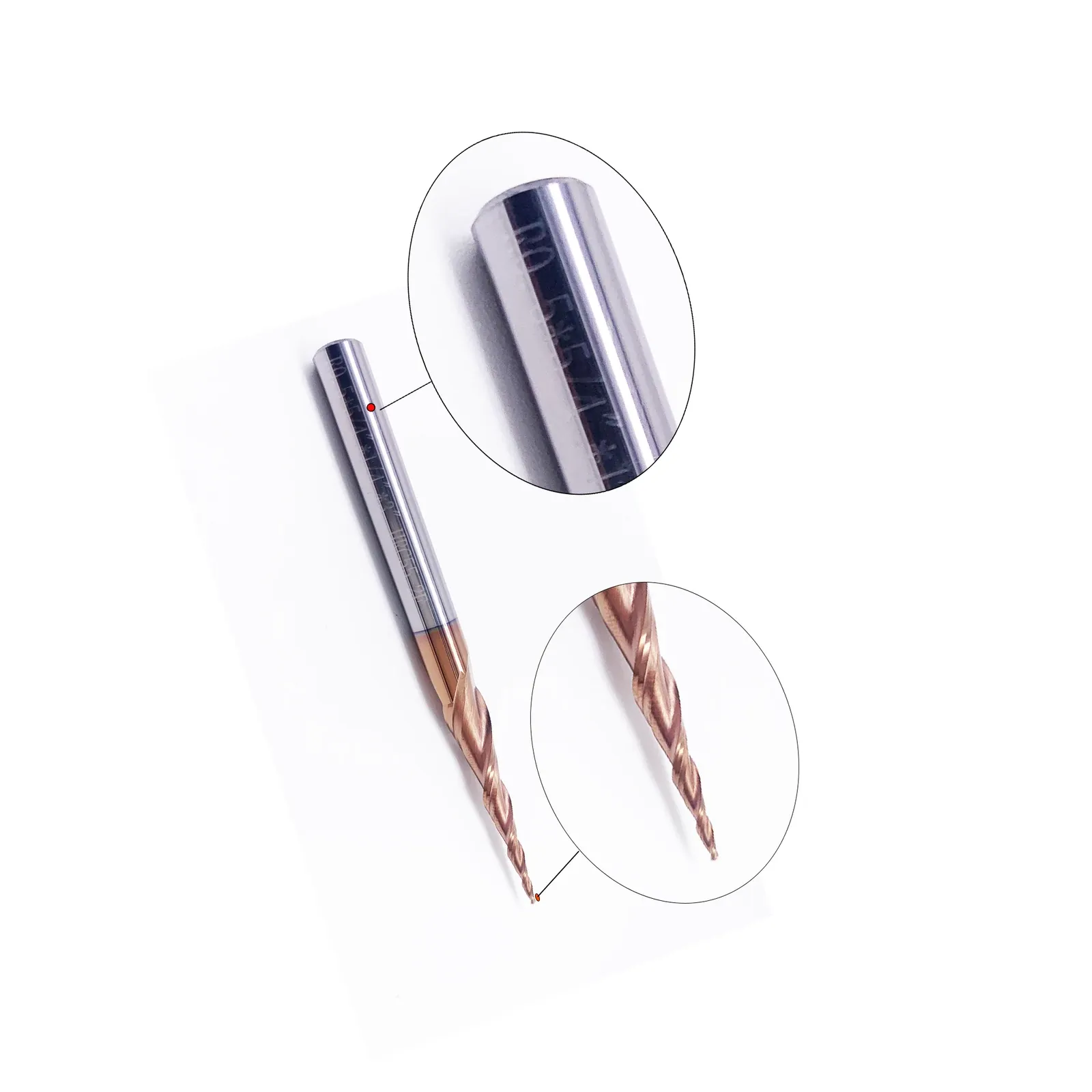 HWAYNCT Tapered Ball Nose End Mill HW-TB-I-007 detail